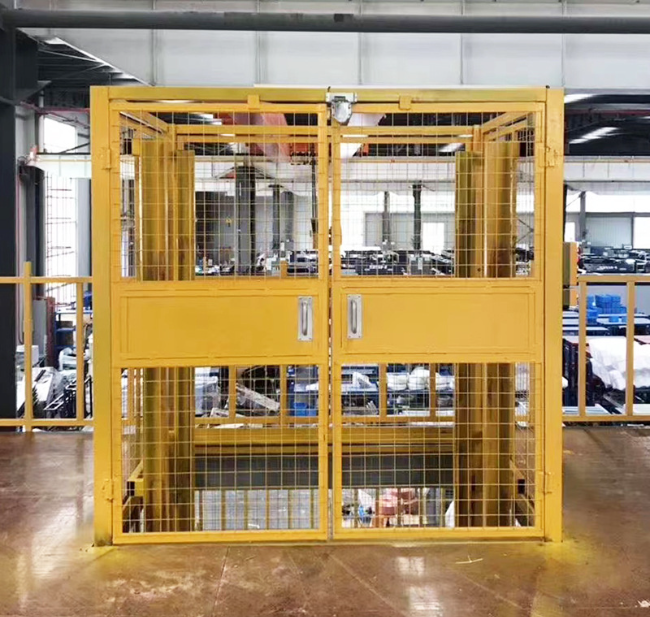 大庆智能导轨式升降机亮相