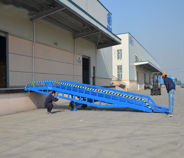 大庆移动式登车桥应用